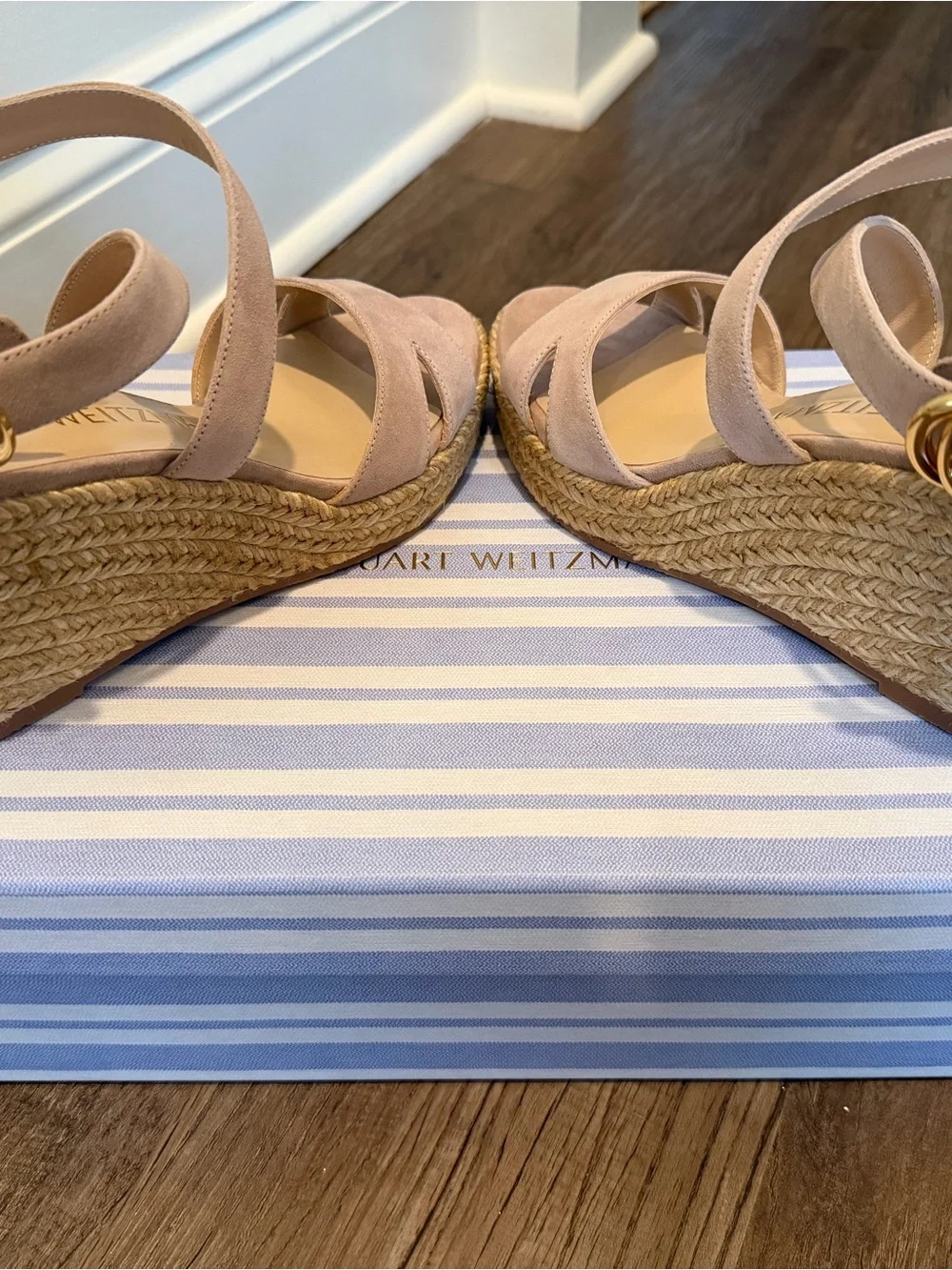 Stuart Weitzman soft blush